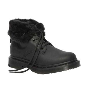 Dr. Martens 1460 Kolbert 8-Eye faux fur boots